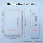 Namunanee Outdoor Electrical Junction Box, ABS Water Resistant Enclosure - Image 7