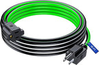 Maximm 15 Ft Black, Heavy Duty 16 AWG, ETL Listed by MaximmCable