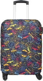 Explore Land Travel Luggage Cover Suitcase Protector Fits 23-26 Inch Case by ExploreLand