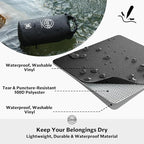 STOVER 5/10/25/30/40/55L Waterproof Dry Bag- Roll-Top Backpack w/Phone Case- - Image 2