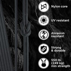 TECEUM 5/32" Paracord Rope 1000 – 1000ft / 200ft / 100ft / 50ft – Tactical - Image 3