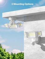 iMaihom 50W Motion Sensor Outdoor Lights, 5000LM Hardwired Motion Sensor Flood - Image 8