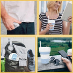 Silicone Foldable Drinking Cup for Camping Hiking, Portable Silicone Water - Image 7