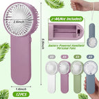 Sumind 20 Pcs Small Personal Portable Fan Mini Handheld Bulk 1 Speed Electric - Image 2