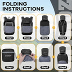 ZOMAKE 10L Ultra Lightweight Packable Backpack, Small Daypack Light Foldable - Image 5