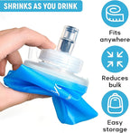 Soft Flask 700ML, TPU Collapsible Soft Water Bottle - Image 4