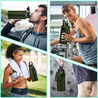 Insulated Water Bottle 32 oz - Image 8