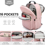 LOVEVOOK Laptop Backpack for Women 15.6 inch, Cute Womens Travel Purse - Image 3