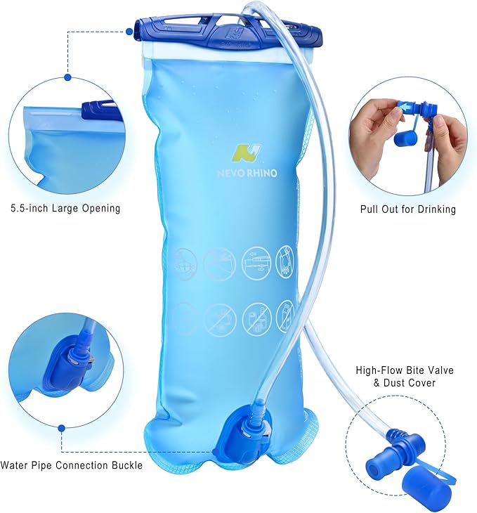 Lightweight Hydration Backpack, Running Backpack - Image 8