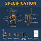 Gaswei G2pro+ Heavy Duty Walkie Talkies - Image 9