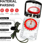 Compass Hiking Survival, Wilderness Survival Compass - Image 2
