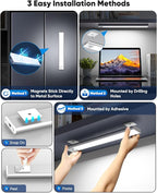 Under Cabinet Lights, 3200mAh Magnetic Dimmable Closet Lights, 6500K Wireless - Image 4