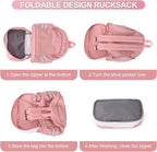coofay Gym Backpack For Women Waterproof Sports Backpack - Image 8