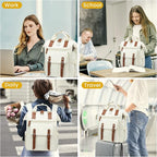 LOVEVOOK Laptop Backpack for Women Work Travel, Large Capacity Computer - Image 6
