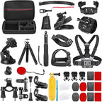 NEEWER 50 in 1 Action Camera Accessory Kit Compatible - Image 7