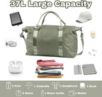 Weekender Duffel Bags for Women， Travel Totes Bag for Airplane Essentials - Image 3