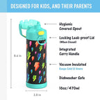 THERMOS FUNTAINER 16 Ounce Stainless Steel Vacuum Insulated Bottle - Image 2