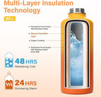 DYSANKY Insulated Water Bottle | Thickened Stainless Steel - Image 3