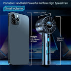 AaoLin 2pcs Portable Handheld Turbo Fan - Image 5