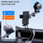 GUWEZ Phone Holders for Your Car Cell Phone Car Holder 3 in 1 - Image 6