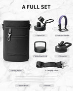 Trebo Water Bottle 64oz with Paracord Handle, Half Gallon Large Vacuum Triple - Image 7