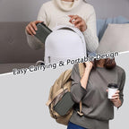 Silver-Gray Shockproof Hard EVA Carrying Case Travel Pouch - Image 7