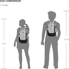 SwissGear 3598 Backpack, Narrow Daypack, Light Grey/Heather - Image 6