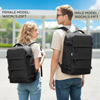 coowoz Large Travel Backpack For Women Men, Carry On Backpack Flight Approved - Image 7