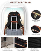 LOVEVOOK 40L Travel Backpack for Women & Men, Airline Approved Carry On Luggage - Image 7