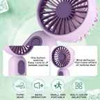 Rossesay 6 Pcs Mini Portable Fan Bulk Cute Handheld Lightweight Small Little - Image 5