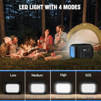 Portable Power Station 600W Power Bank 296Wh Solar Generator Lithium Battery - Image 7
