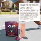 Cure Hydration | Plant-Based Electrolyte Drink Mix | No Added Sugar | FSA-HSA | - Image 5