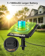 Brightown 76FT Solar String Lights Outdoor Waterproof - Image 4