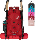 Goloni 45L Hiking Backpack Lightweight Foldable, Waterproof Camping Backpack by GoloniYourStyleYourRule