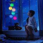 Toodour Solar Wind Chime, Color Changing Ball Wind Chimes, LED Decorative Mobile - Image 5
