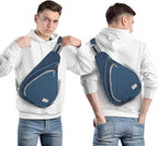 ZOMAKE Sling Bag, Small Crossbody Sling Backpack, Water Resistant Shoulder - Image 5