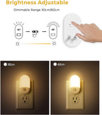 L LOHAS LED Motion Sensor Night Light, Motion Activated Night Light, 3000K Warm - Image 3