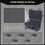 Lykus HC-5220 Waterproof Hard Case - Image 8