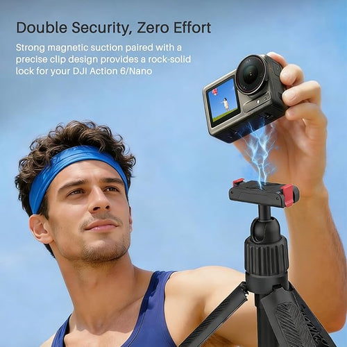 15.7" Extendable Magnetic Selfie Stick Tripod - Image 2