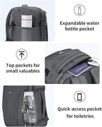 ECOHUB 17'' Travel Backpack, Personal Item Backpack - Image 6