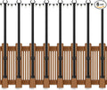 AHRLHR 5 Ft String Light Poles 8 Pack, String Light Poles by Unknown