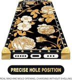 Compatible with iPhone Xs Max Case, Blooming Rose Golden Flower Luxury Golden - Image 5