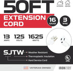 Iron Forge Cable Weatherproof 50 Ft Outdoor Extension Cord - Image 2