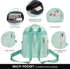LOVEVOOK Mini Backpack for Women Light Weight Small Waterproof Backpack Purses - Image 5