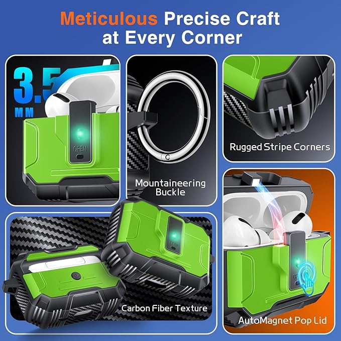 Armoured Heavy Duty for AirPods Pro3 Generation Case - Image 6