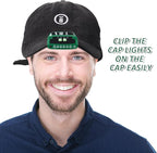 Mudder LED Clip on Cap Lights USB Rechargeable Cap Flashlight Clip Waterproof - Image 6