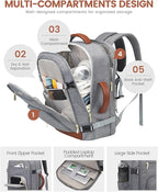 LOVEVOOK 50L Large Carry on Backpack, Travel Backpack - Image 4