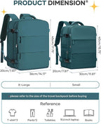 coofay Large Travel Backpack Carry on Flight Approved Mochila De Viaje Carry on - Image 3