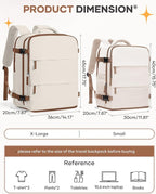 coofay Extra Large Travel Backpack Carry on Flight Approved Mochila De Viaje - Image 3