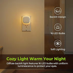 AUVON Plug-in LED Backlit Night Light - Image 2